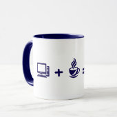 Lustige Programmierer-Code-Kaffeetasse - Software- Tasse (Vorderseite Links)
