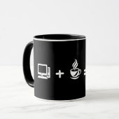 Lustige Programmierer-Code-Kaffeetasse - Software- Tasse (Vorderseite Links)