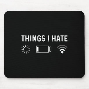 Lustige Programmierer-Dinge, die ich hasse, Gamer Mousepad