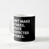Lustige Programmierer- und Entwickler-Sprüche Kaffeetasse (Vorderseite Links)