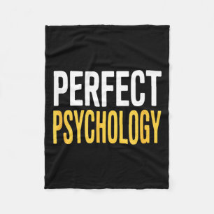 Lustige Psychologie sagt umgekehrten sarkastischen Fleecedecke
