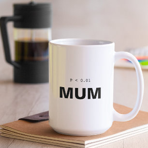 Lustige Psychologiestatistik-Tasse   Bedeutende Mu Kaffeetasse