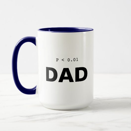Lustige Psychologiestatistik-Tasse | Signifikanter Tasse (Links)