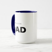 Lustige Psychologiestatistik-Tasse | Signifikanter Tasse (Vorderseite Links)
