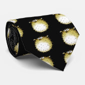 lustige Pufferfische Krawatte (Gerollt)