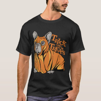 Lustige Pug Halloween Kostüm Streich oder Sause Sü T-Shirt