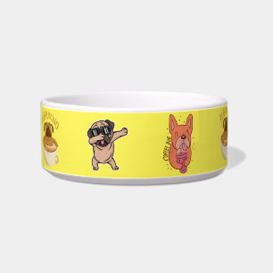 Lustige Pug-Sonnenbrille Napf