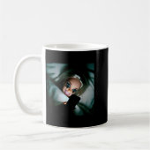 Lustige Puppe Weinendes Gesicht Meme Scrollendes S Kaffeetasse (Links)