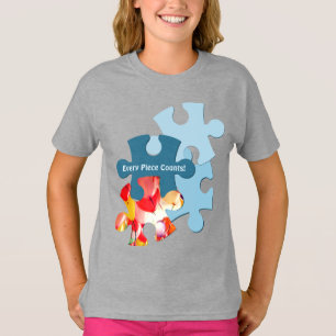 Lustige Puzzleteile-Bild Jeder Teil Zählt! T-Shirt