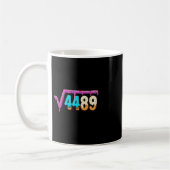 Lustige Quadratwurzel 4489 Eis Drip Math 67 Lustig Kaffeetasse (Links)