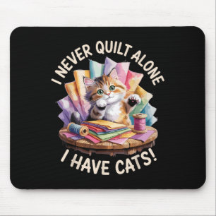 Lustige Quilt-Kunst für Männer Frauen Quilt Liebha Mousepad