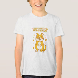 Lustige Quokka Glücklichstes Tier Keine Entschuldi Tri-Blend Shirt