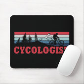 Lustige Radfahrerrente - Cycologist Mousepad (Mit Mouse)
