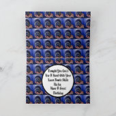 Lustige Rasen-Schüsseln benötigen eine Hand, Karte (Innenseite)