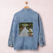 lustige Rasenschalen teilen sich, Dame Denim Jacke (Hangar)