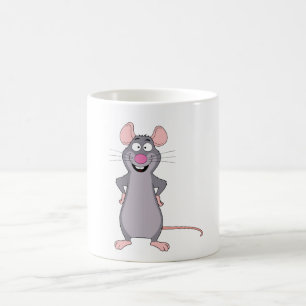 lustige Ratte Kaffeetasse