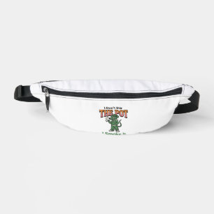 Lustige Ratte Pot Zitat Vintage Gravur Design_1 Bauchtasche