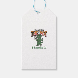 Lustige Ratte Pot Zitat Vintage Gravur Design_1 Geschenkanhänger