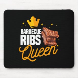 Lustige Rbecue-Rippen-Königin-Bbq-Fleisch-Saison-P Mousepad