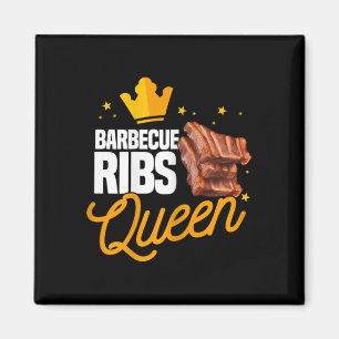 Lustige Rbecue-Rippen-Königin-Bbq-Fleischsaison-Pa Magnet