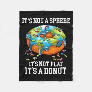 Lustige Redewendung Erdtags-Donut-Lehrer rette die Fleecedecke