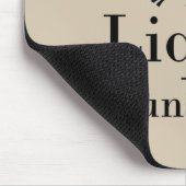 lustige Redewendungen über Kaffee Mousepad (Ecke)