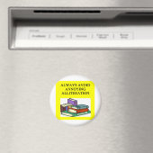 lustige Regeln für Schriftsteller Magnet (In Situ (Geschirrspüler))