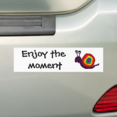 Lustige Regenbogen-Kunst-Schnecke Autoaufkleber (Auf Auto)