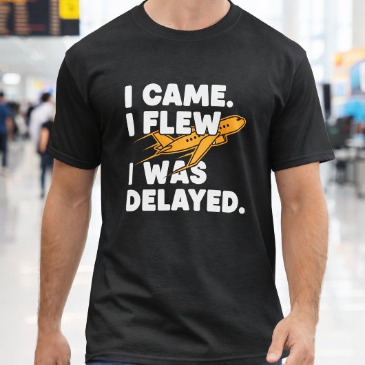 Lustige Reise & Flugverspätung T-Shirt