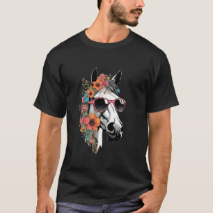 Lustige Reitkunst Für Männer Frauen Reiter Flo T-Shirt
