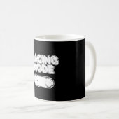 Lustige Rennmodus-Spruch mit Kippschalter Kaffeetasse (VorderseiteRechts)
