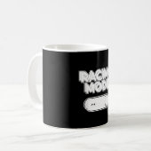 Lustige Rennmodus-Spruch mit Kippschalter Kaffeetasse (Vorderseite Links)