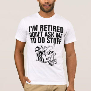 LUSTIGE RENTNER T-SHIRTS FÜR MÄNNER