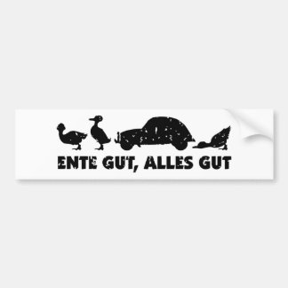 Lustige Retro 2cv Enten Truppe Autoaufkleber