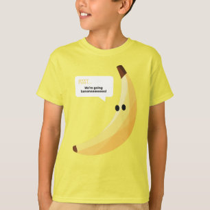 Lustige Retro-Bananen-Partyartikel mit witzigen Sp T-Shirt