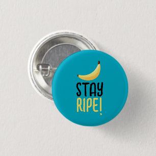 Lustige Retro-Bananen-Partygeschenke-Wortspiele Ed Button