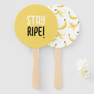 Lustige Retro-Bananen-Partygeschenke-Wortspiele Ed Fächer