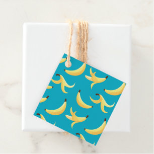 Lustige Retro-Bananen-Partygeschenke-Wortspiele Ed Geschenkanhänger