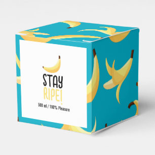 Lustige Retro-Bananen-Partygeschenke-Wortspiele Ed Geschenkschachtel