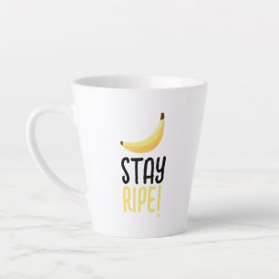 Lustige Retro-Bananen-Partygeschenke-Wortspiele Ed Milchtasse