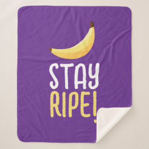 Lustige Retro-Bananen-Partygeschenke-Wortspiele Ed Sherpadecke