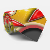 Lustige Retro Flipperautomat-Maschine Krawatte (Gerollt)