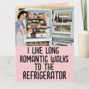 LUSTIGE RETRO-FRAU VALENTINSTAG-KARTEN KARTE