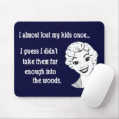 Lustige Retro Mama Mousepad (Mit Mouse)
