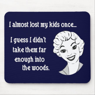 Lustige Retro Mama Mousepad