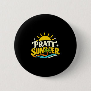 Lustige Retro-Pratt-Sommer-Kalifornien-politisch Button