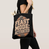 Lustige Retro-Thanksgiving-Varsity  Tasche (Von Nahem)