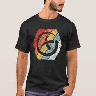 Lustige Retro Vintage Geocaching 80er Art T-Shirt