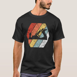 Lustige Retro Vintage Holzbearbeitungs-80er Art T-Shirt