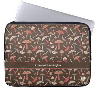 Lustige Retro Vintage-inspirierte personalisierte Laptopschutzhülle